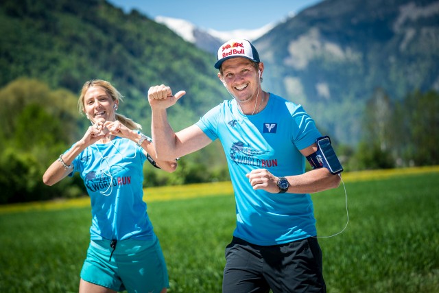 Thomas Morgenstern performs during the Wings for Life World Run App Run 2020 in Spittal an der Drau, Austria on May 3, 2020 // Philip Platzer for Wings for Life World Run // SI202005030137 // Usage for editorial use only //