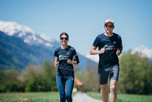 Thomas Morgenstern performs during the Wings For Life World Run in Spittal, Austria on May 9, 2021 // SI202105091558 // Usage for editorial use only //