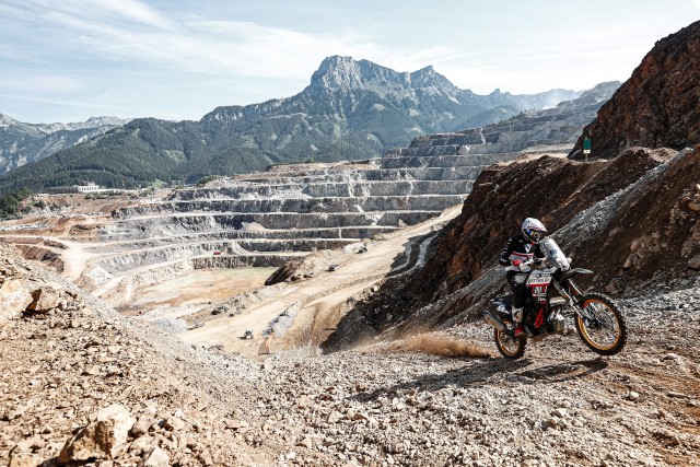 Pol Tarres performs during the third stop of the FIM Hard Enduro World Championship - Red Bull Erzbergrodeo - in Eisenerz, Austria on Jun 18, 2022. // Future 7 Media / Red Bull Content Pool // SI202206180316 // Usage for editorial use only // 