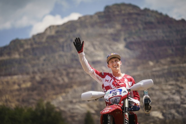 Michael Walkner seen during the Red Bull Erzbergrodeo 2022 in Eisenerz, Austria on June 16, 2022