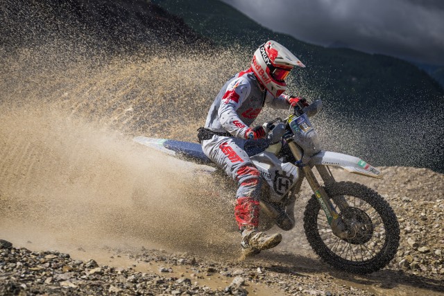Marcel Hirscher performs during the Red Bull Erzbergrodeo 2023 in Eisenerz, Austria on June 9, 2023