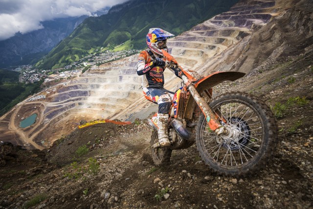 Manuel Lettenbichler performs during the Red Bull Erzbergrodeo 2023 in Eisenerz, Austria on June 11, 2023 // Philip Platzer / Red Bull Content Pool // SI202306110686 // Usage for editorial use only // 