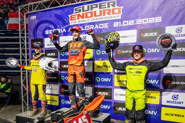Luca Kropitsch - FIM SuperEnduro Belgrad, © Speedcat Media