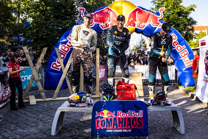 Competitor seen during the prolog of Red Bull Romaniacs in Sibiu, Romania on July 28, 2026.