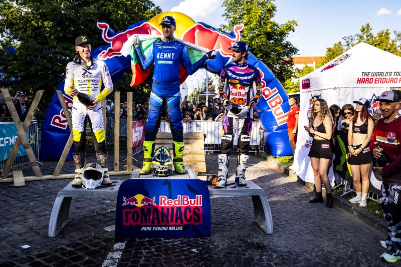 Competitor seen during the prolog of Red Bull Romaniacs in Sibiu, Romania on July 28, 2026.
